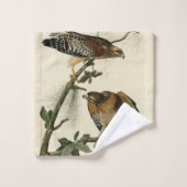 Faucon à épaulettes - Audubon's Birds of America (Gant de toilette)