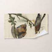 Faucon à épaulettes - Audubon's Birds of America (Serviette à main)