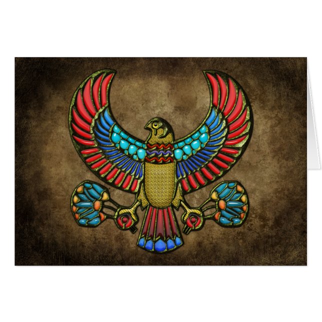 Faucon égyptien (Devant horizontal)