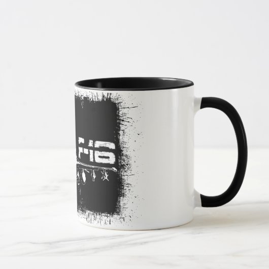 Faucon F-16 de combat tasse de sonnerie de 11 (Droite)