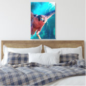 Faucon pèlerin AILES DE MERCURE toile Imprimer (Insitu(Chambre))