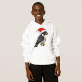 Faucon pérégrin Père Noël (Devant entier)