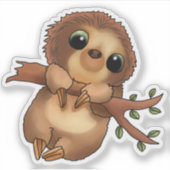 Faultier Sticker (Voorkant)