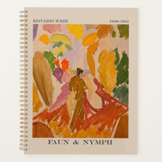 Faun et Nymph 1941 par Edvard Weie (Devant)