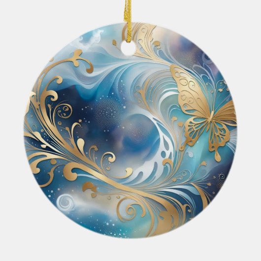 Fauna 1 - 001 keramisch ornament (Achterkant)