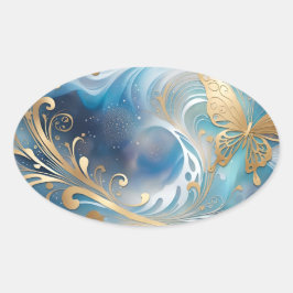 Fauna 1 - 001 ovale sticker