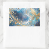 Fauna 1 - 001 rechthoekige sticker (Tas)