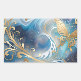 Fauna 1 - 001 rechthoekige sticker