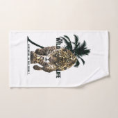 Faune, aventures dans la forêt T-Shirt Button (Serviette à main)