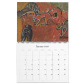 Faune de Kalahari - calendrier (Jan 2026)