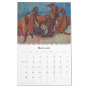 Faune de Kalahari - calendrier (Mar 2026)