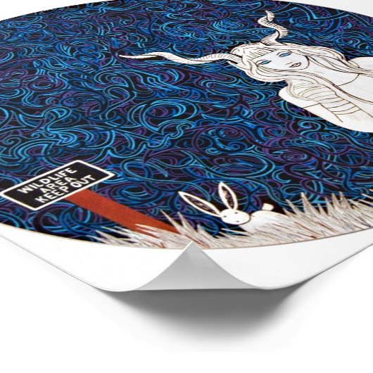 Faune Impression par Meghan Oona Clifford (Coin)