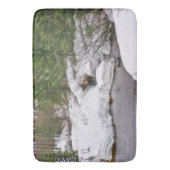 Faune occidentale d'orignaux de tapis de bain (devant Vertical)