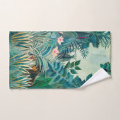 Faune sauvage au Tropcal Jungle Painting (Serviette à main)