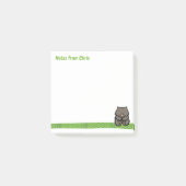 Faune Wombat Post-It Notes (Devant)