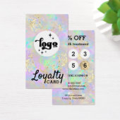 fausse carte de fidélité opal parties scintillant (Bureau)