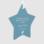 Fausse couche / Bébé Perte Memorial Noël (devant)