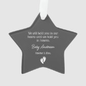 Fausse couche / Bébé Perte Memorial Noël (dos)