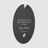 Fausse couche / Bébé Perte Memorial Noël (devant)