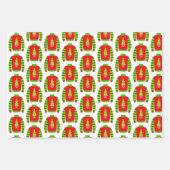 Fausse feuille cadeau de Noël Sweater (Devant)