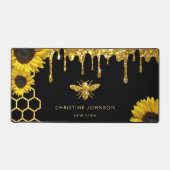 fausse parties scintillant abeille et tournesol (Recto)