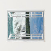 Fausse tenture de cascade de fenêtre (Devant (Horizontal))