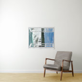 Fausse tenture de cascade de fenêtre (En situation (horizontale))