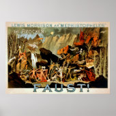 Faust 1887 - Poster de théâtre (Devant)