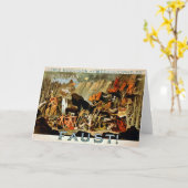 Faust 1887 - Wenskaart Kaart (Gele Bloem)