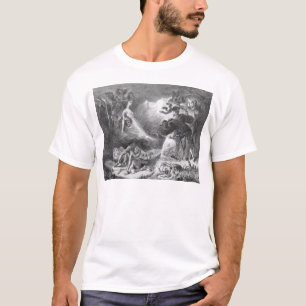 Faust en Mephistopheles van de heksen T-shirt