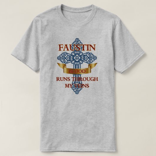 Faustin Blood Shirt (Design voorkant)