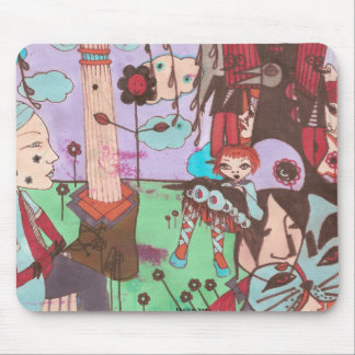 faustine surrealistische mousepad muismat