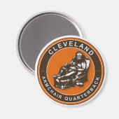 Fauteuil QB Cleveland Football Magnet (Recto/Verso)