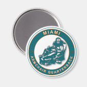 Fauteuil QB Miami Football Magnet (Recto/Verso)