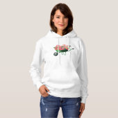 Fauteuil Roulant Plein De Fleurs Femmes Sweat - sh (Devant entier)