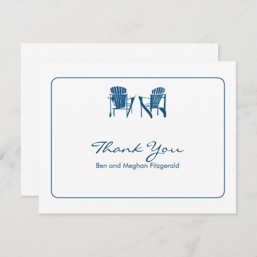 Fauteuils Adirondack Merci (Devant / Derrière)