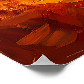 Fauvist Autumn Forest Path Canvas – Herfst Landsch Poster (Hoek)