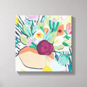 Fauvist Floral II Canvas Afdruk