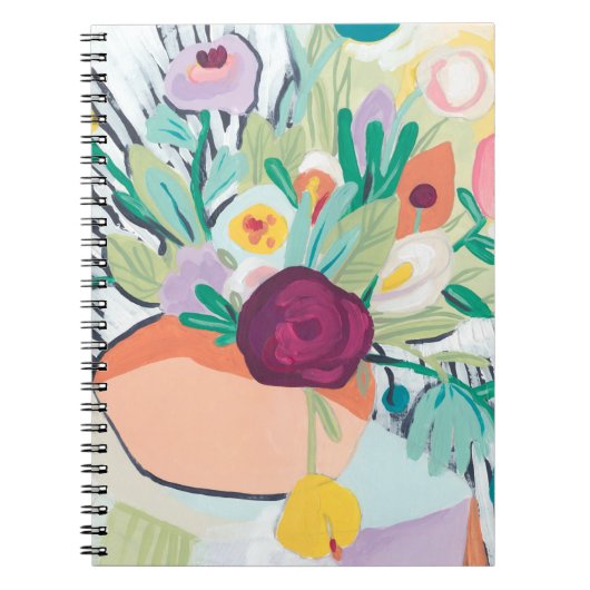 Fauvist Floral II Notitieboek (Voorkant)