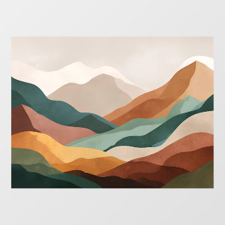 Fauvist | Jungle Valley WB Clear 2420 Tank Raamsticker