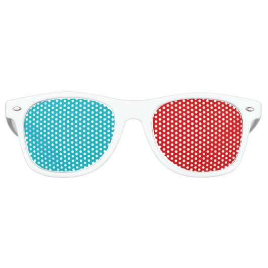 faux 3D Retro Zonnebril (Voorkant)