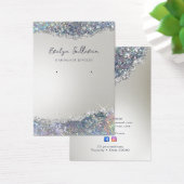 Faux argent parties scintillant feuille bijouterie (Bureau)