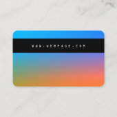 Faux aspect carte de crédit ou de débit (Dos)