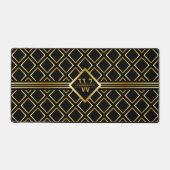 Faux Axis Monogramme en Or – Noir et Or (Recto)
