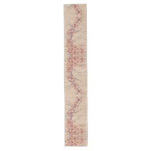 Faux bamboe originele kunst placemat lange tafelloper