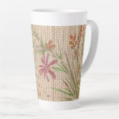 Faux Bamboo Art Original Latt Mug (Angle droit)