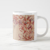 Faux Bamboo Art original Mug géant (Droite)