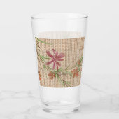 Faux Bambou Mat Verre d'Art original (Dos)