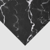 Faux Black Marble Texture Kijk uit Tissuepapier (Detail)