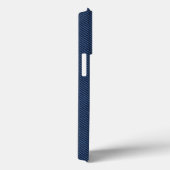 Faux Blue Jeans Aangepaste tekst iPhone Case (Achterkant / Rechts)